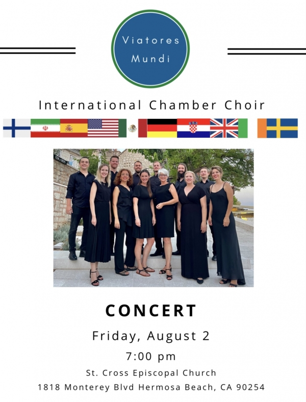 Choral Concert Friday, August 2nd @ 7PM
